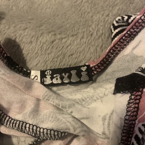 Jayli Hippie Clothing Rose & Butterfly Maxi Dress SZ S - Picture 5 of 6